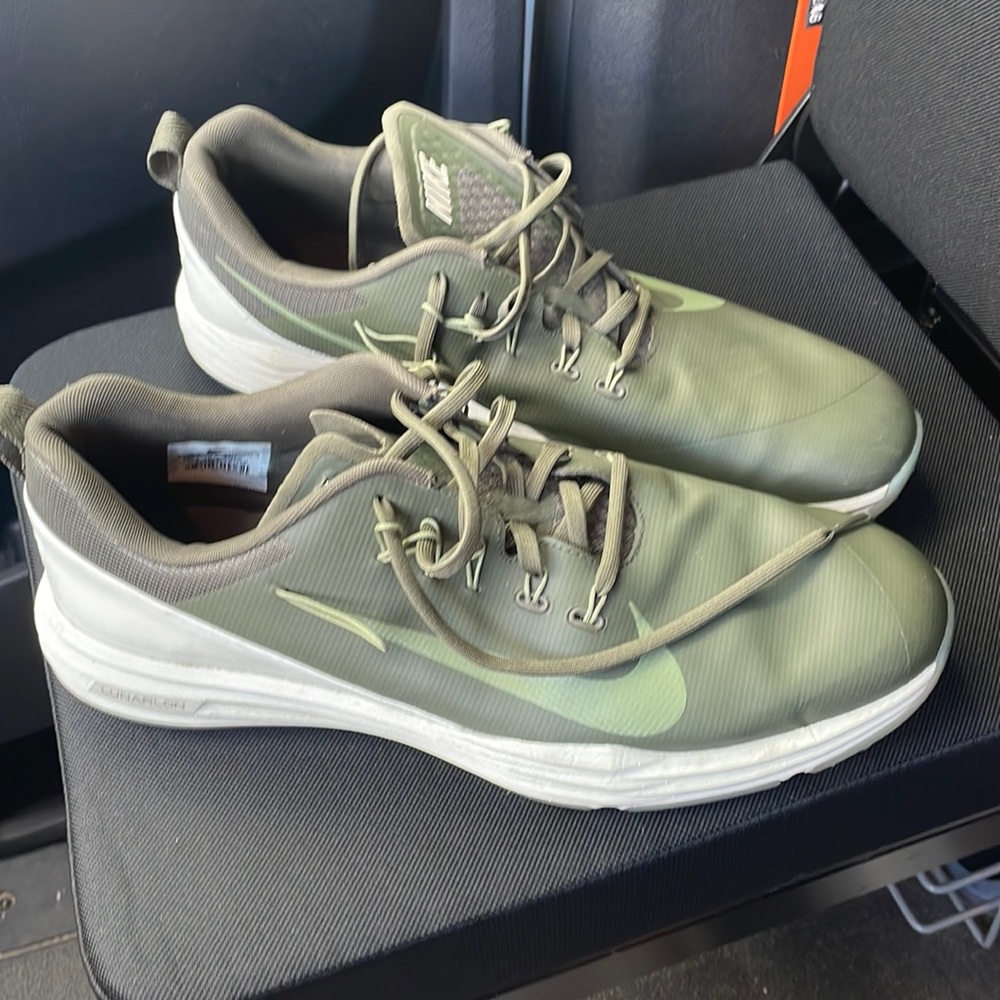 Nike lunarlon sz11.5 mens worn once golf shoes